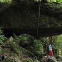 大岩・奇岩も見どころのひとつです（辻の岩屋にて）